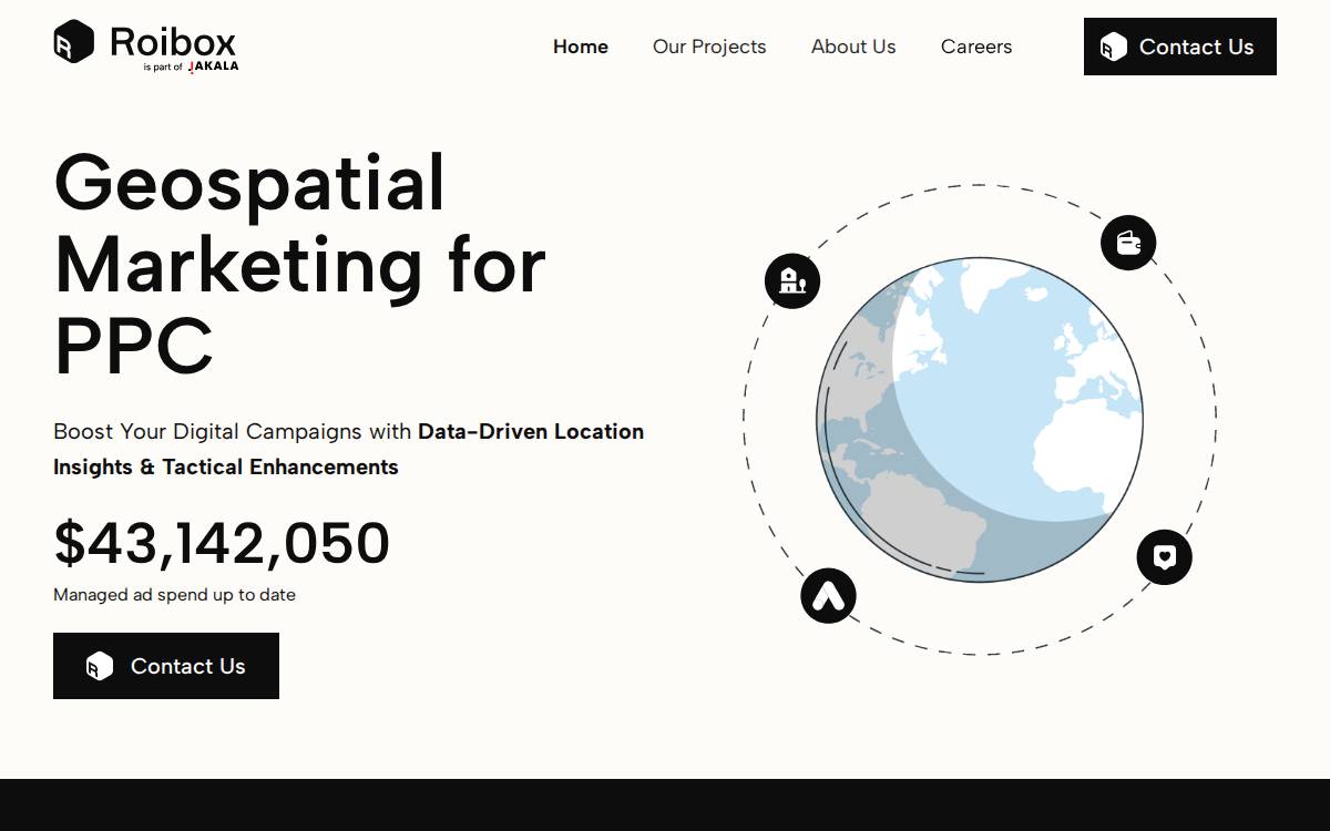 Roibox website preview