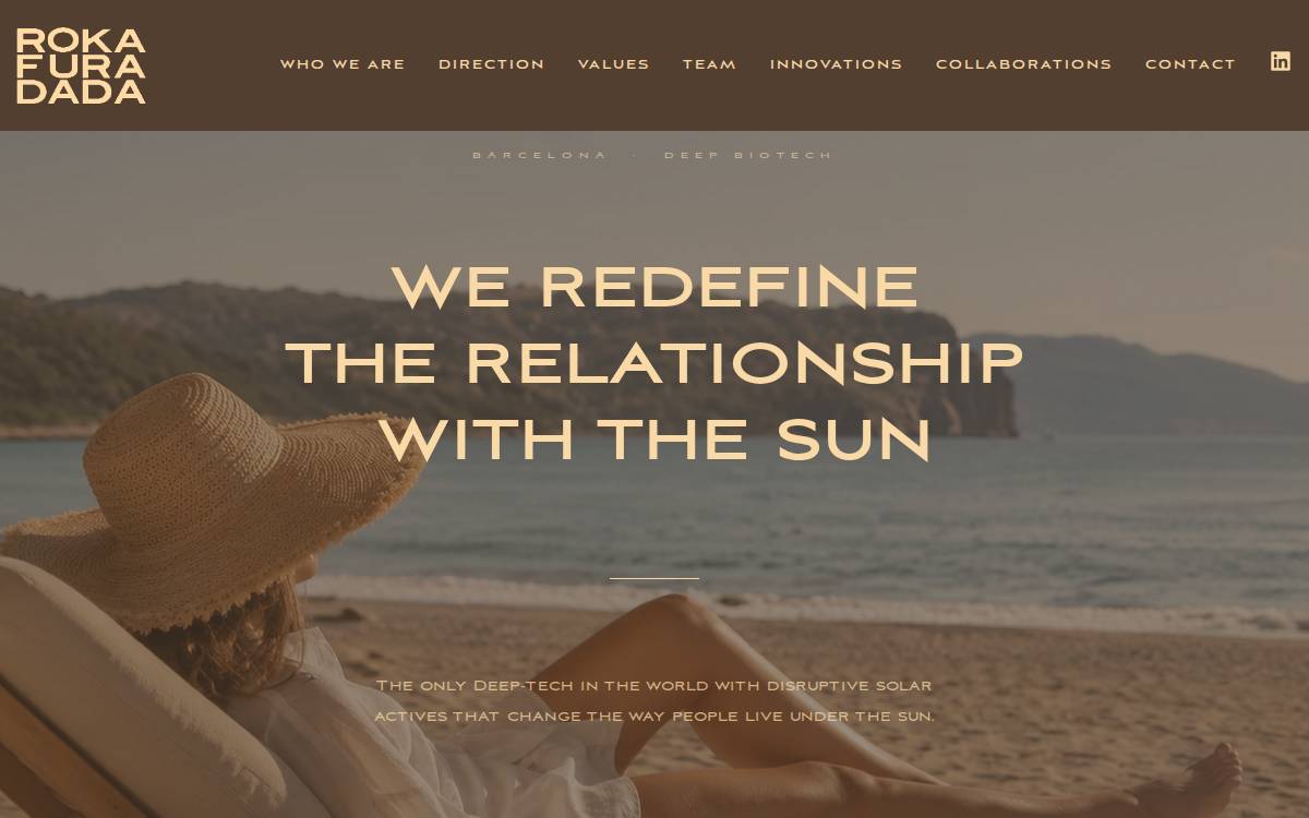 Rokafuradada website preview