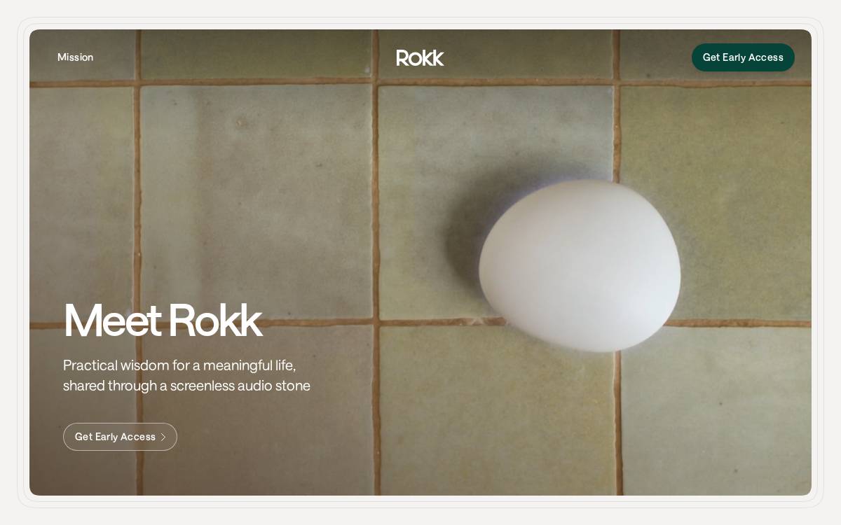 ROKK website preview