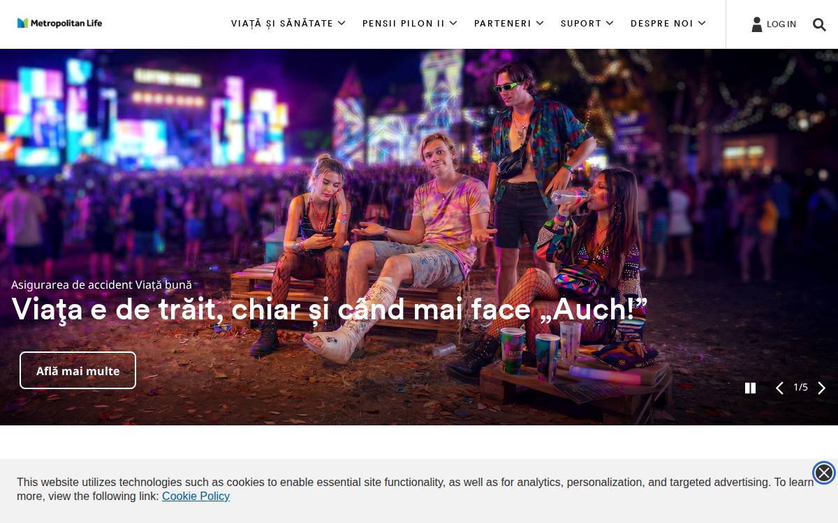 Romania website preview