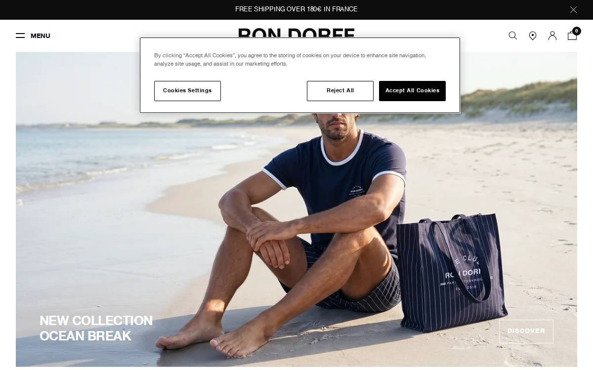 Ron Dorff website preview