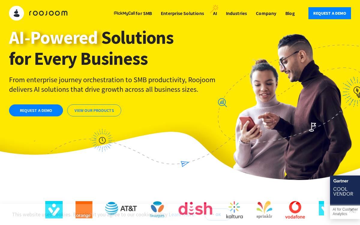 Roojoom website preview