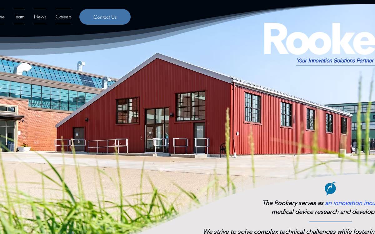 Rookery Labs website preview