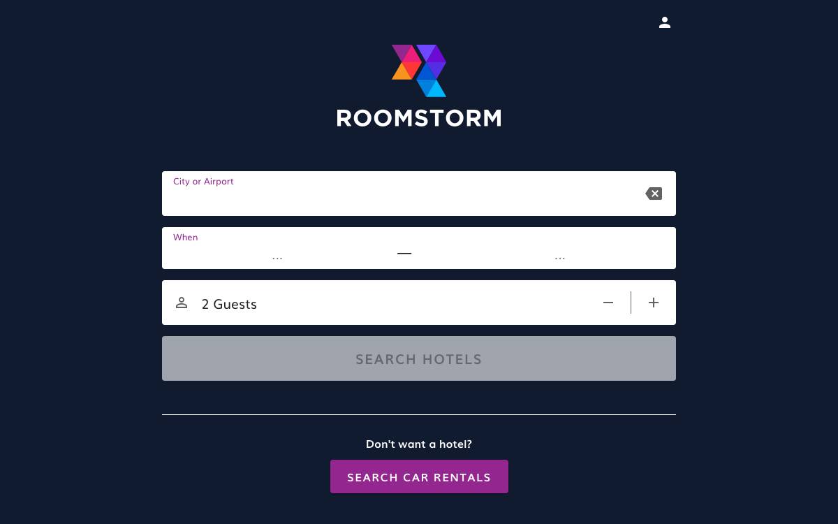 Roomstorm website preview