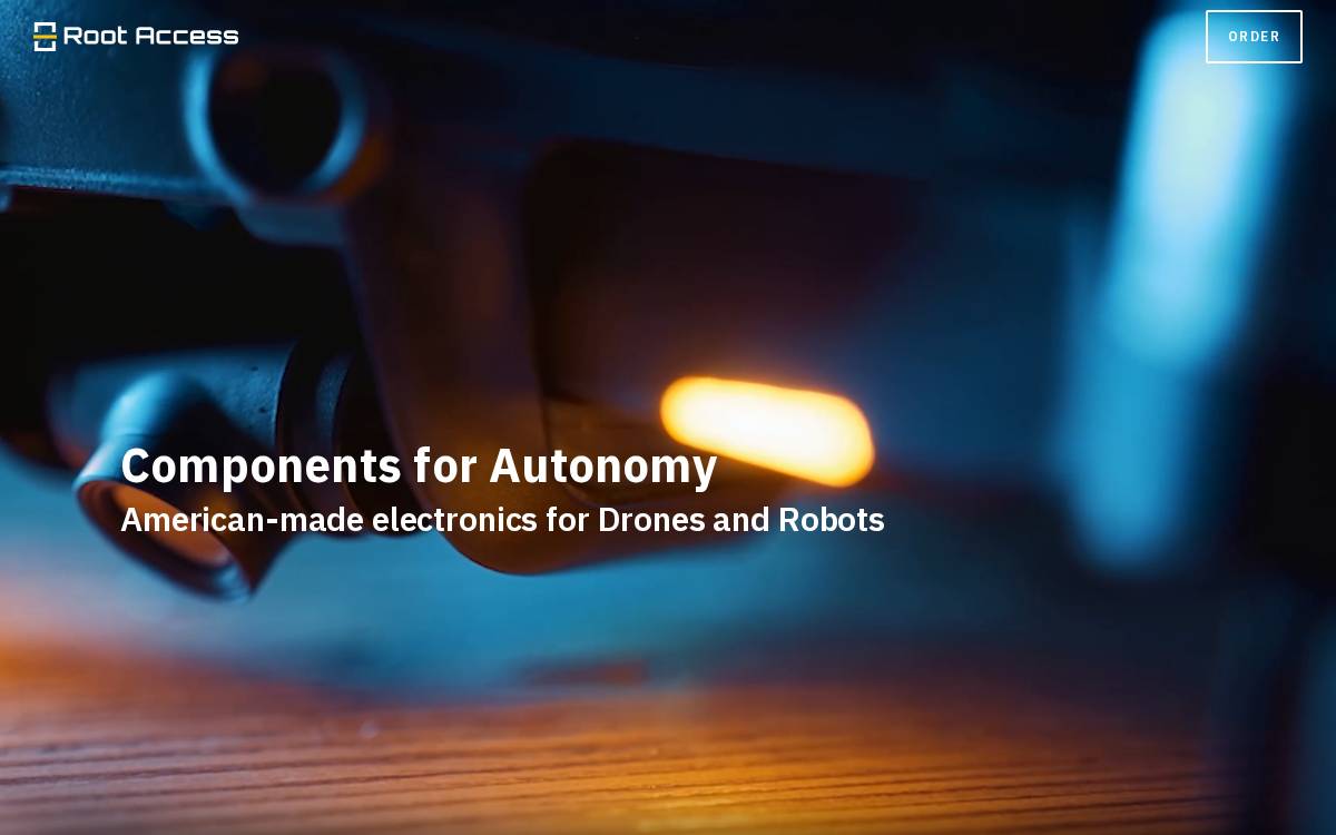 Root Access website preview