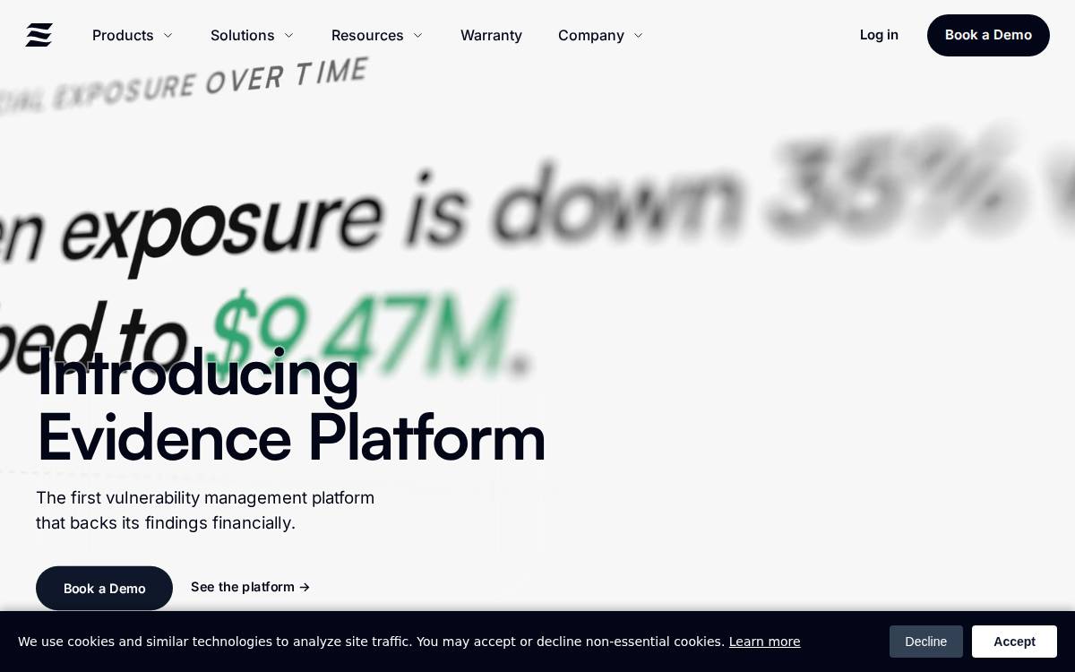 Rootevidence website preview