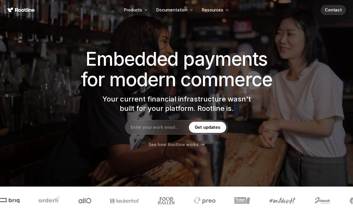 Rootline website preview