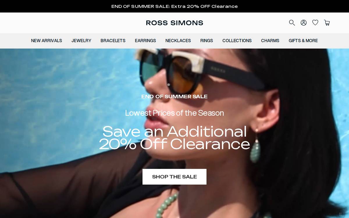 Ross Simons website preview