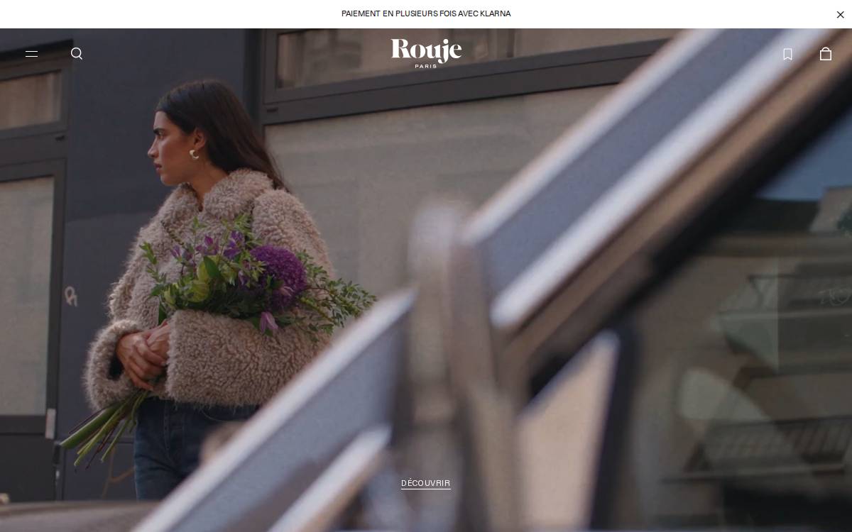 Rouje website preview