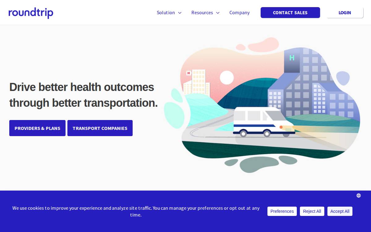 Roundtrip website preview
