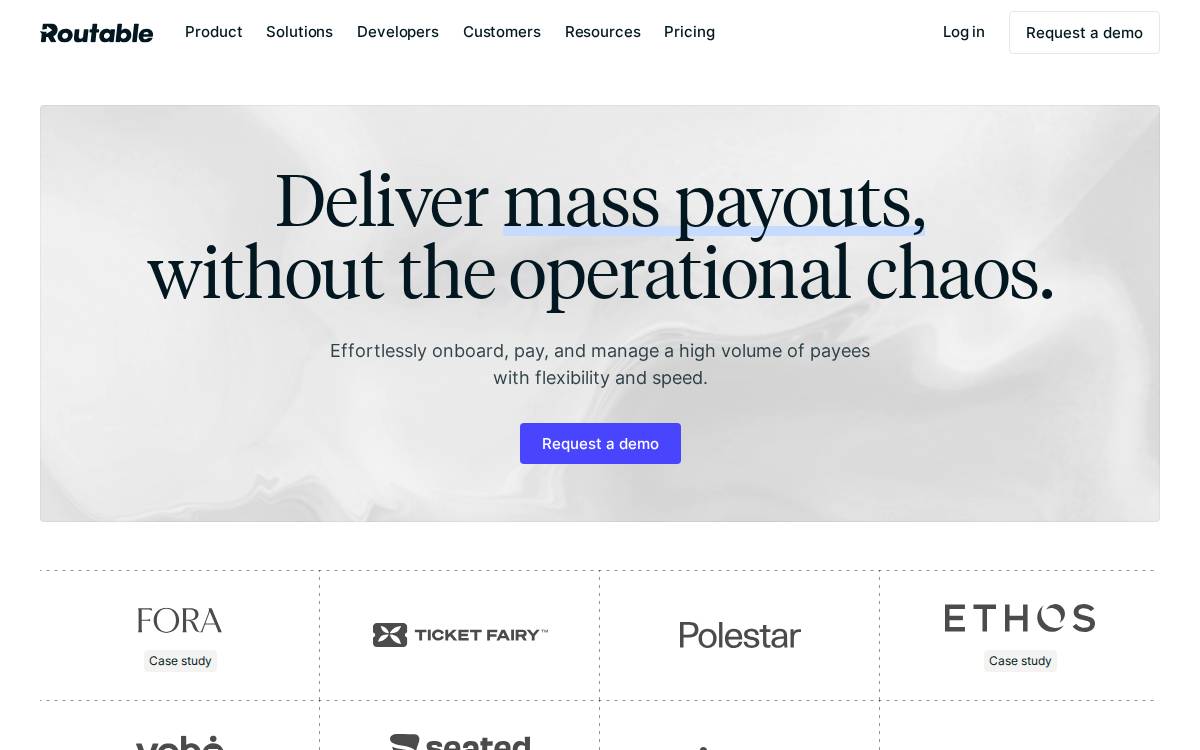 Routable website preview