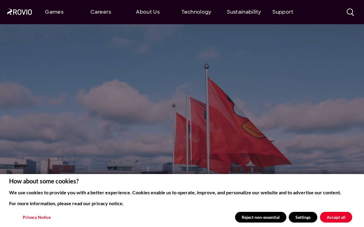 Rovio website preview