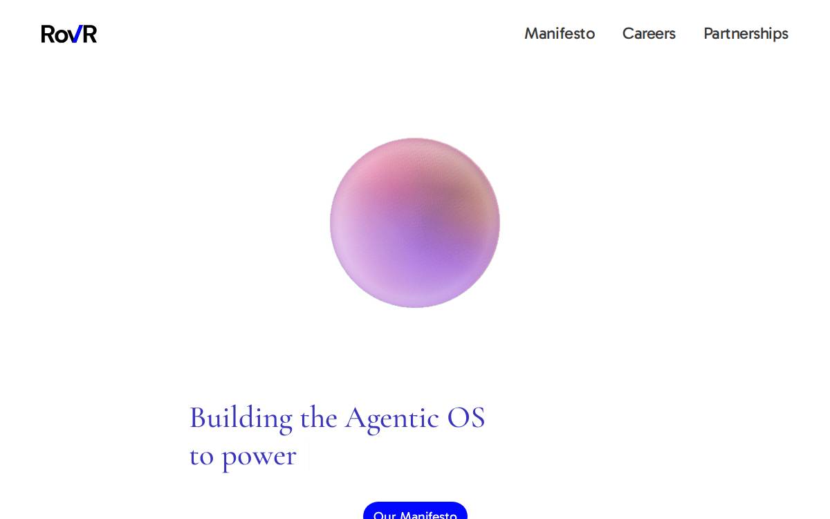Rovrstack website preview