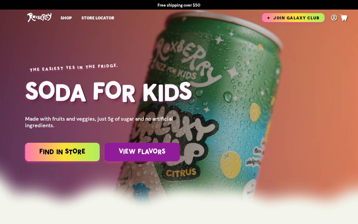 Roxberry website preview