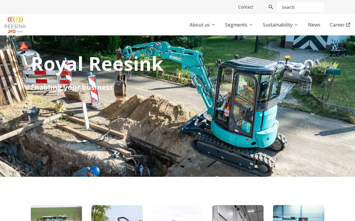Royal Reesink website preview