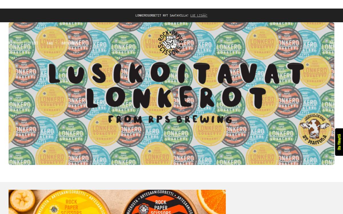 Rpsbrewing website preview