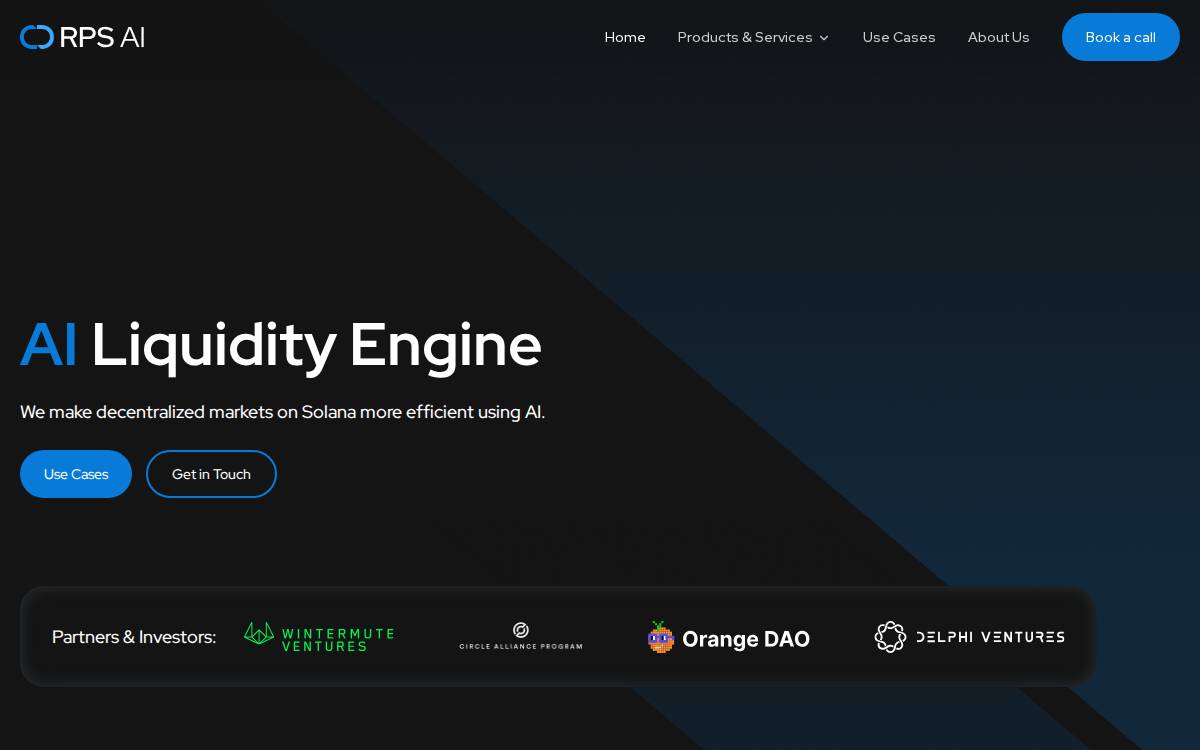 Rpslabs website preview