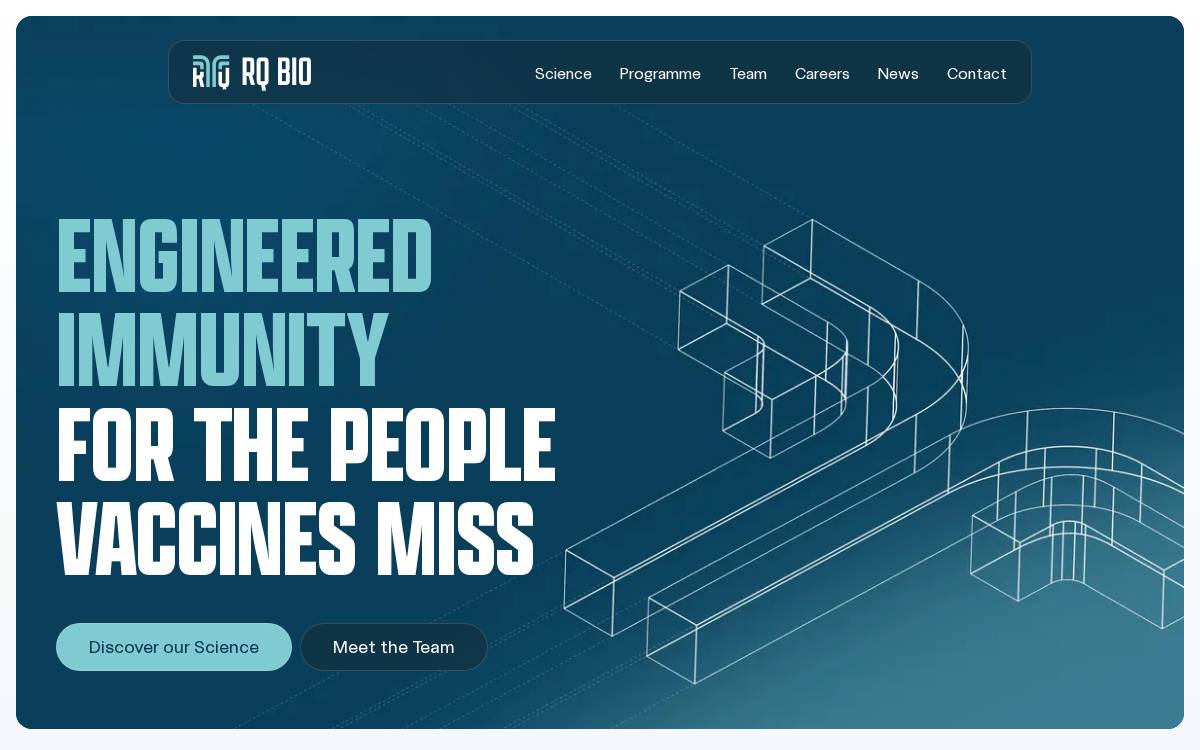 RQ Bio website preview
