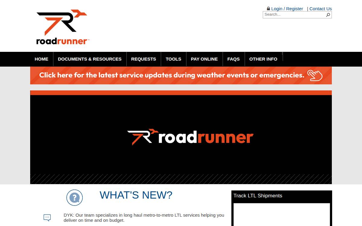Rrts website preview