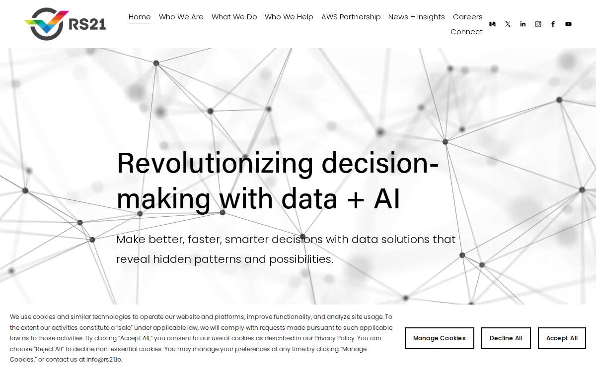 Rs21 website preview