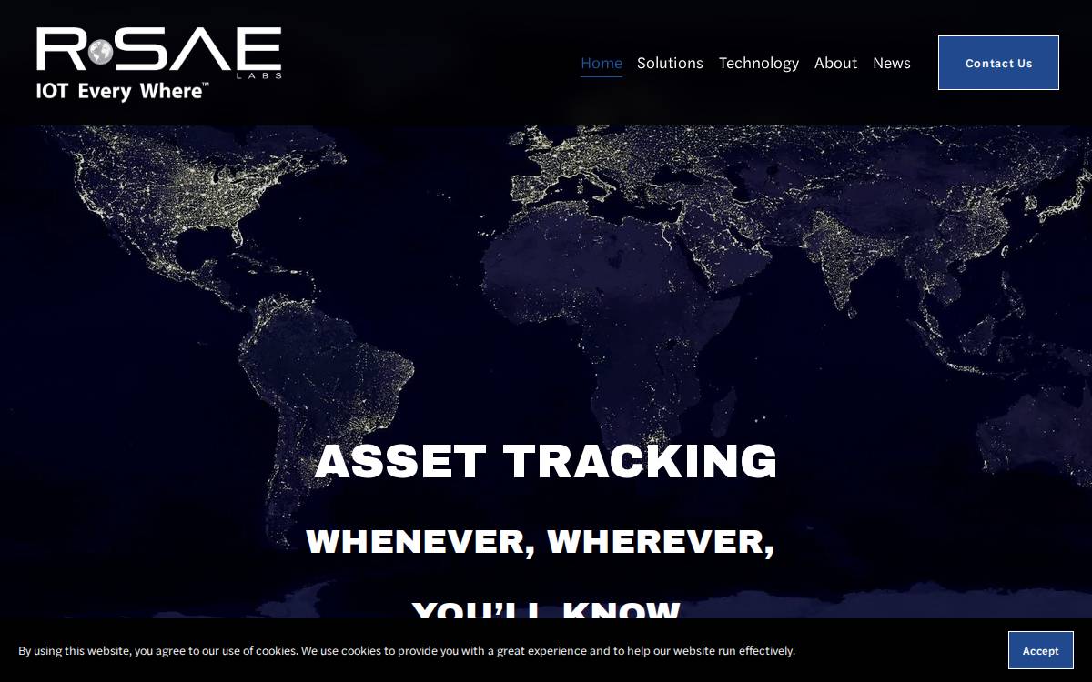 RSAE Labs website preview
