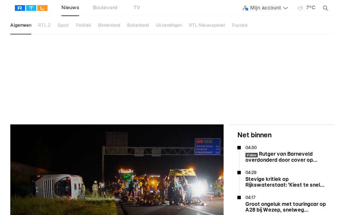 RTL Ventures website preview