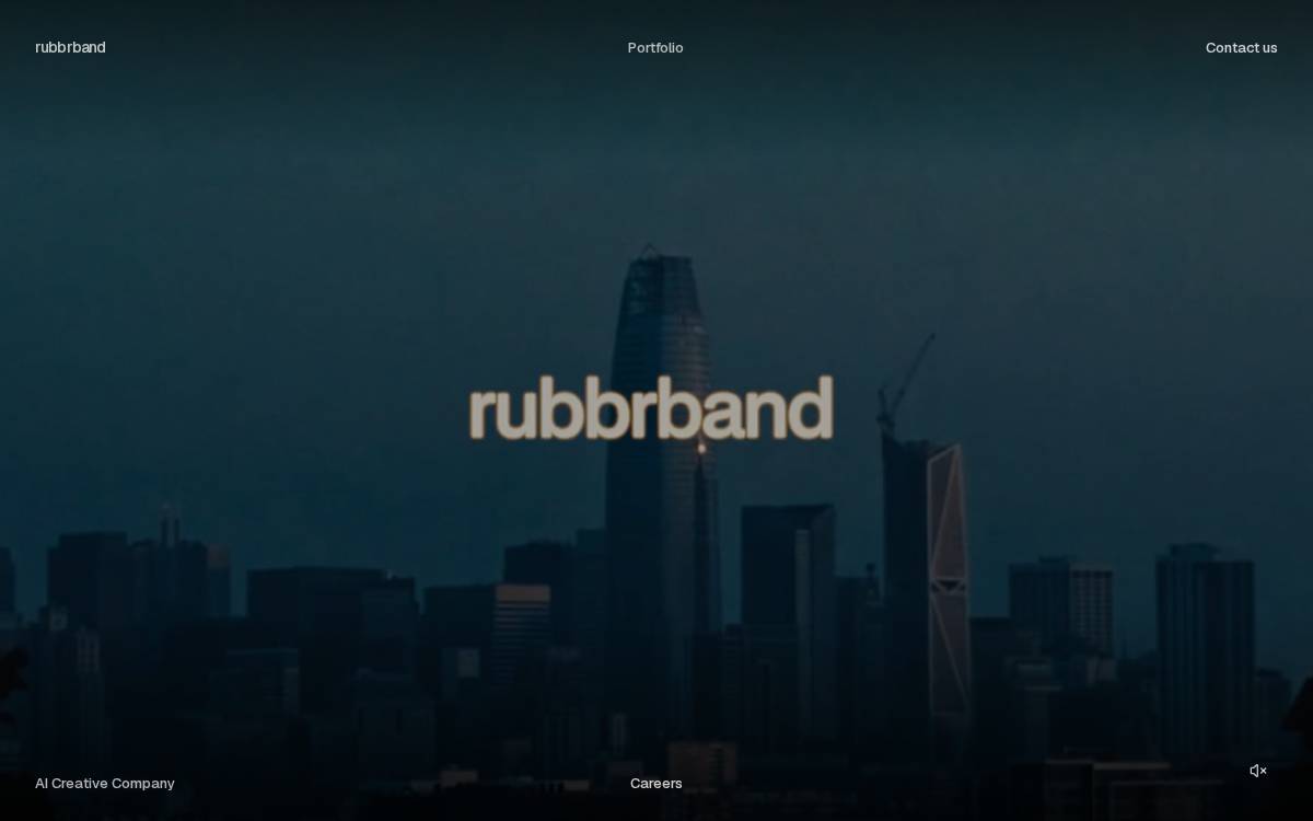 Rubbrband website preview