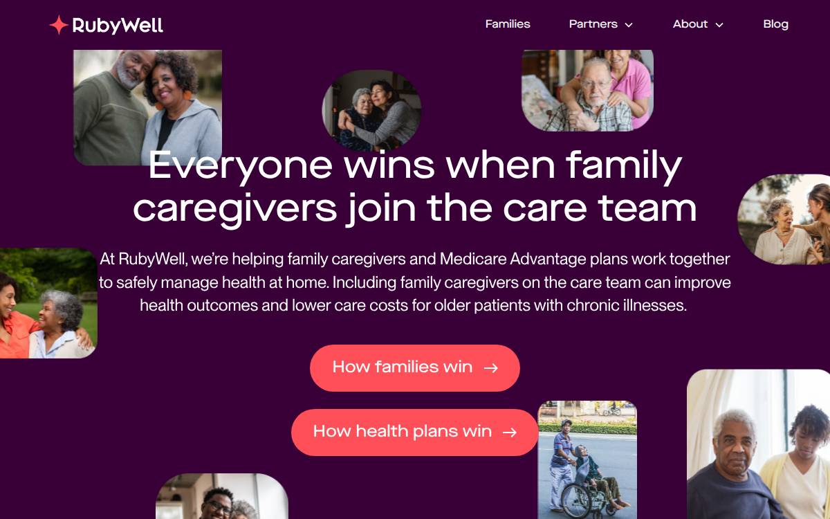 RubyWell website preview