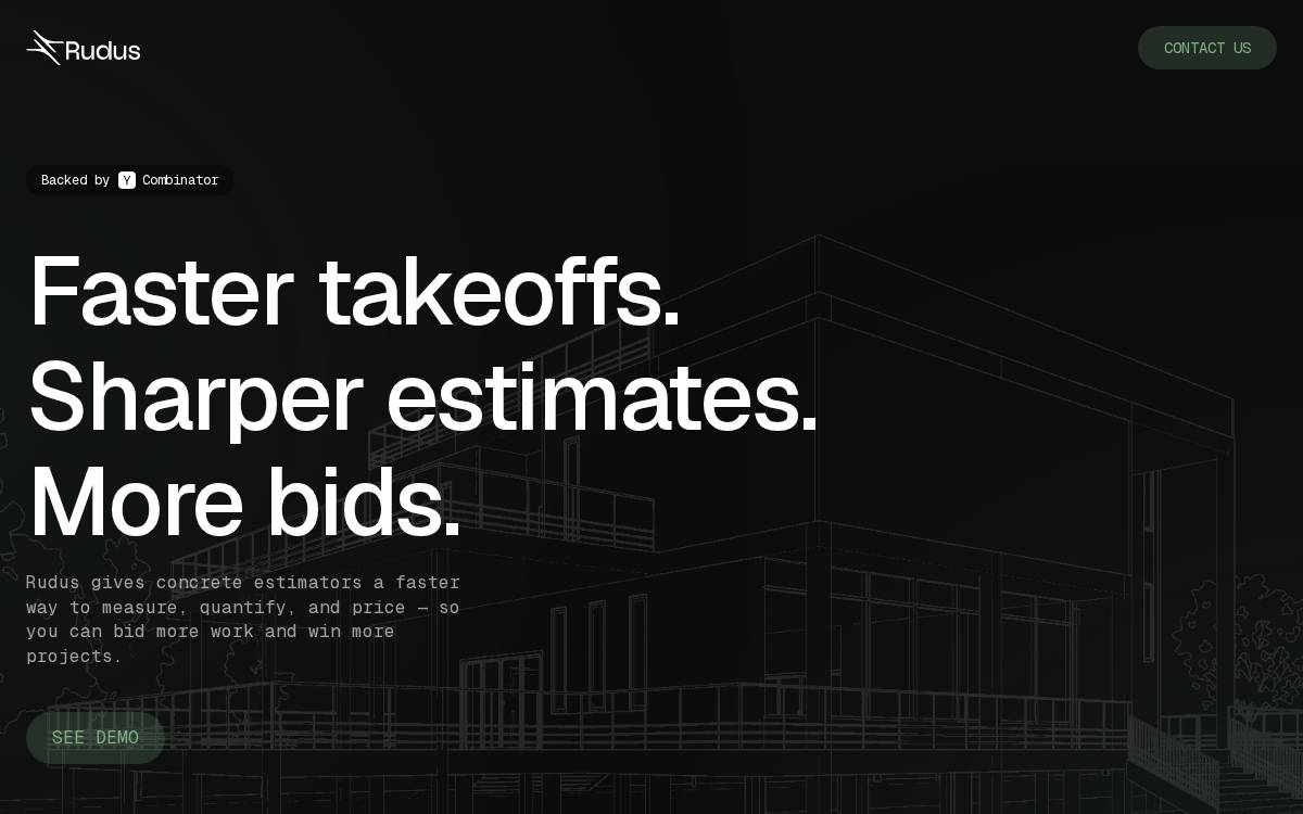 Rudus website preview