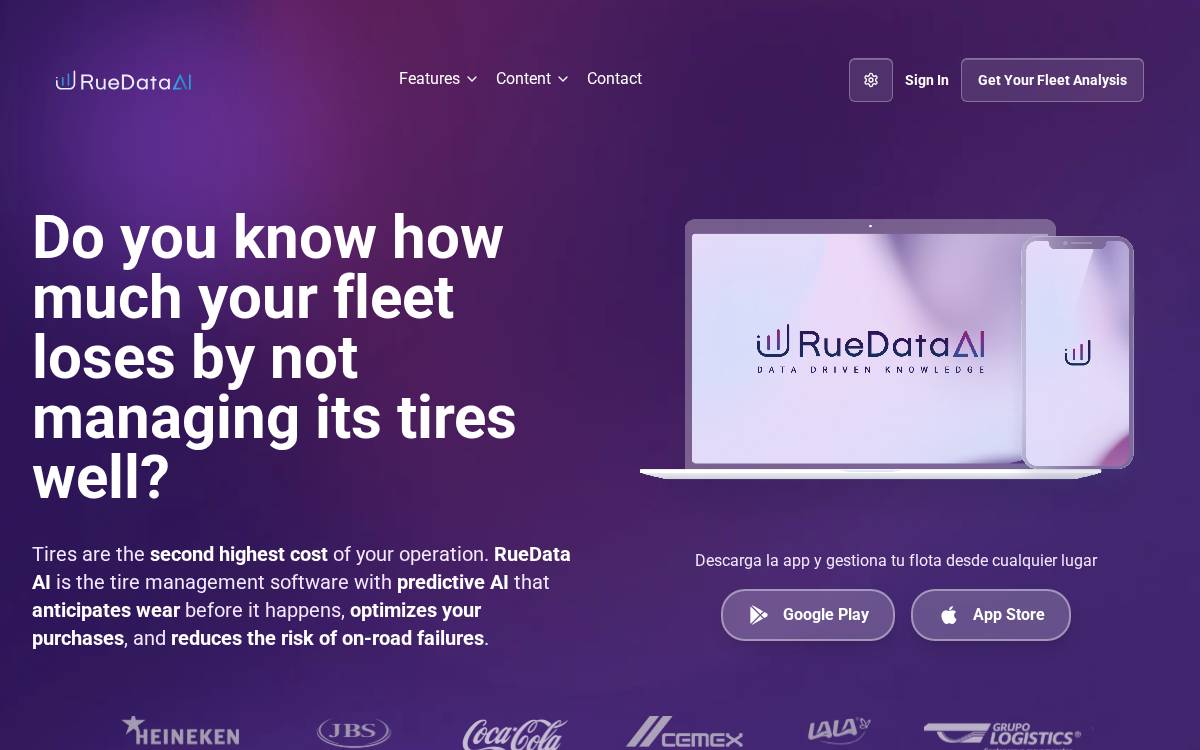 Ruedata_ website preview
