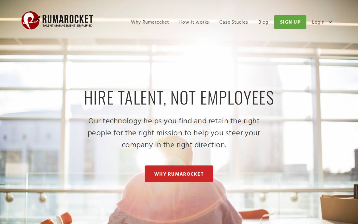 Rumarocket website preview
