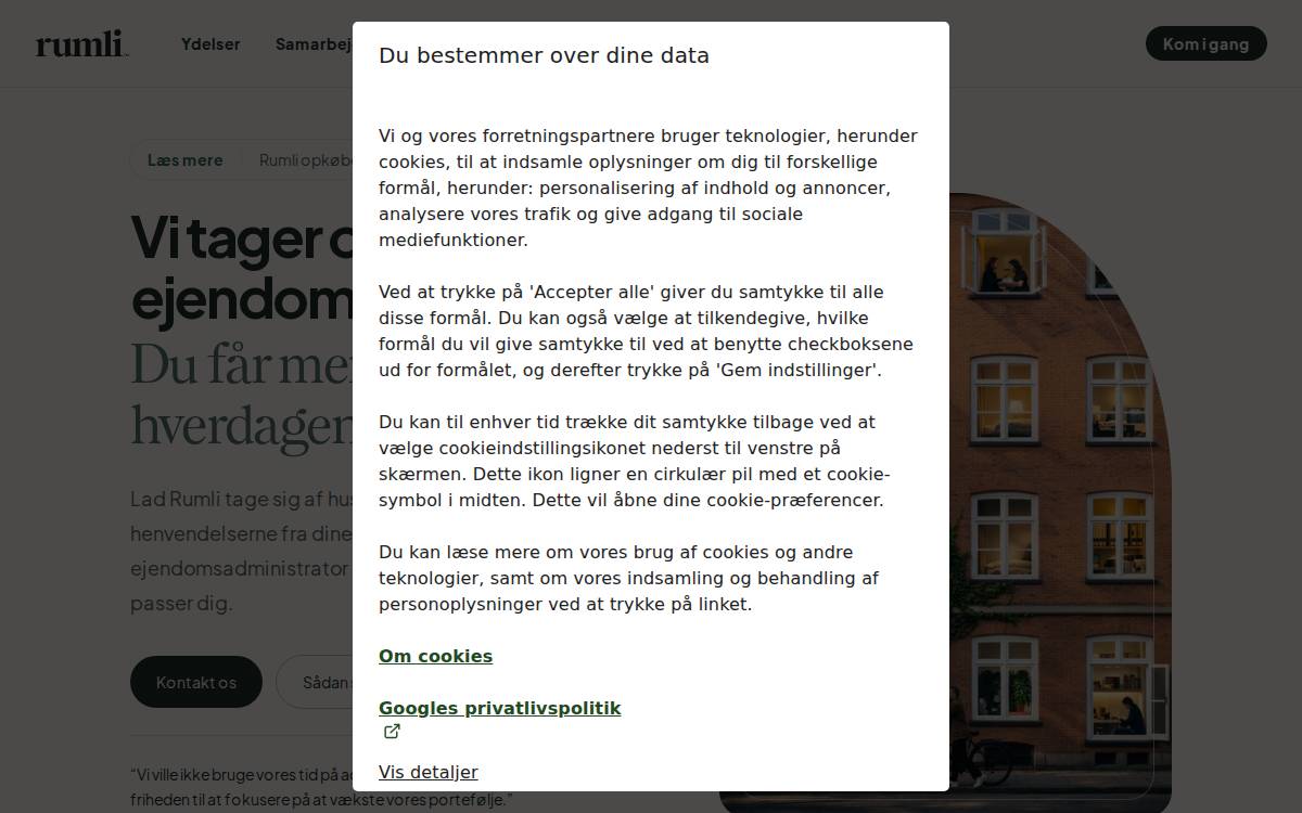 Rumli website preview