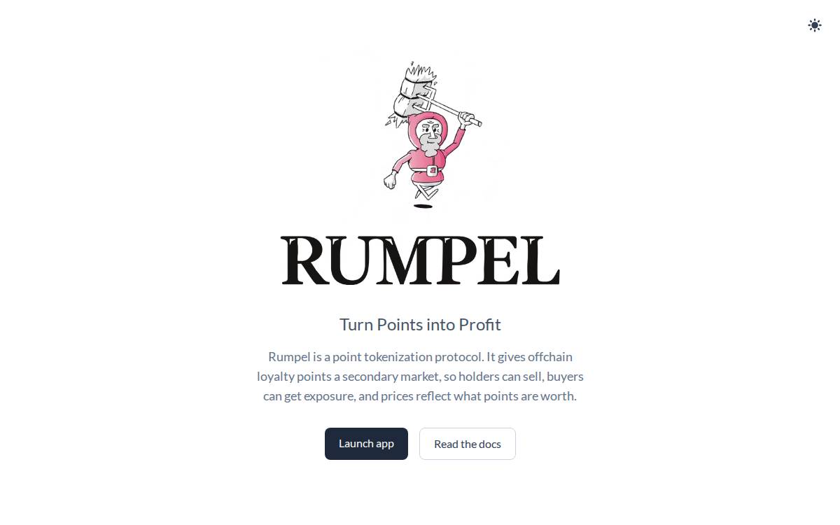 Rumpel Labs website preview