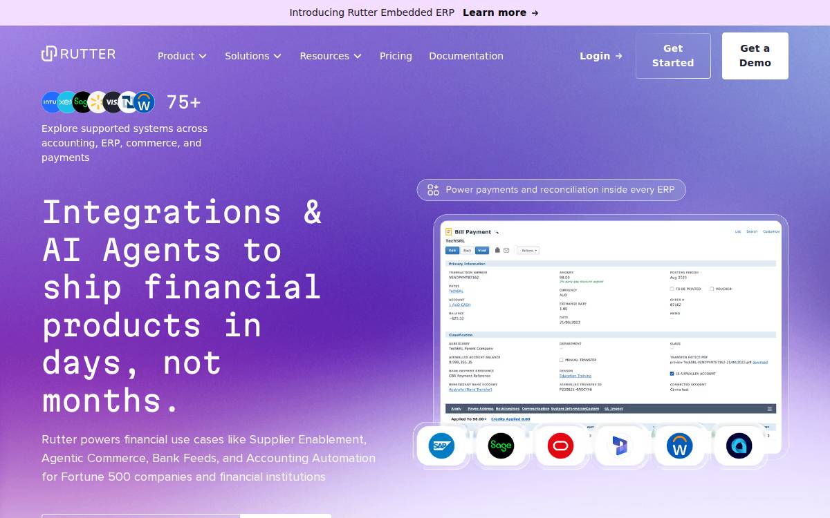 Rutter website preview