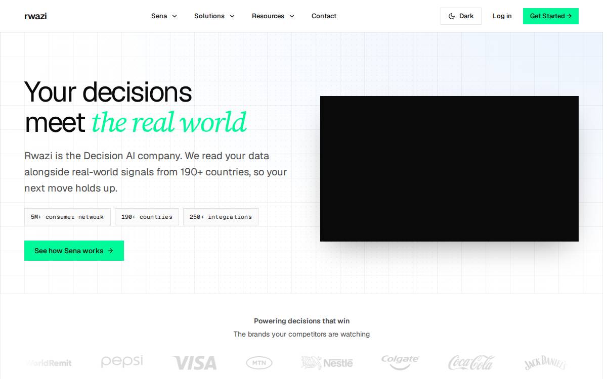 Rwazi website preview