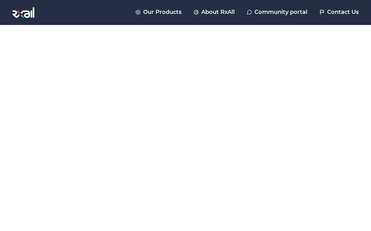 RxAll website preview