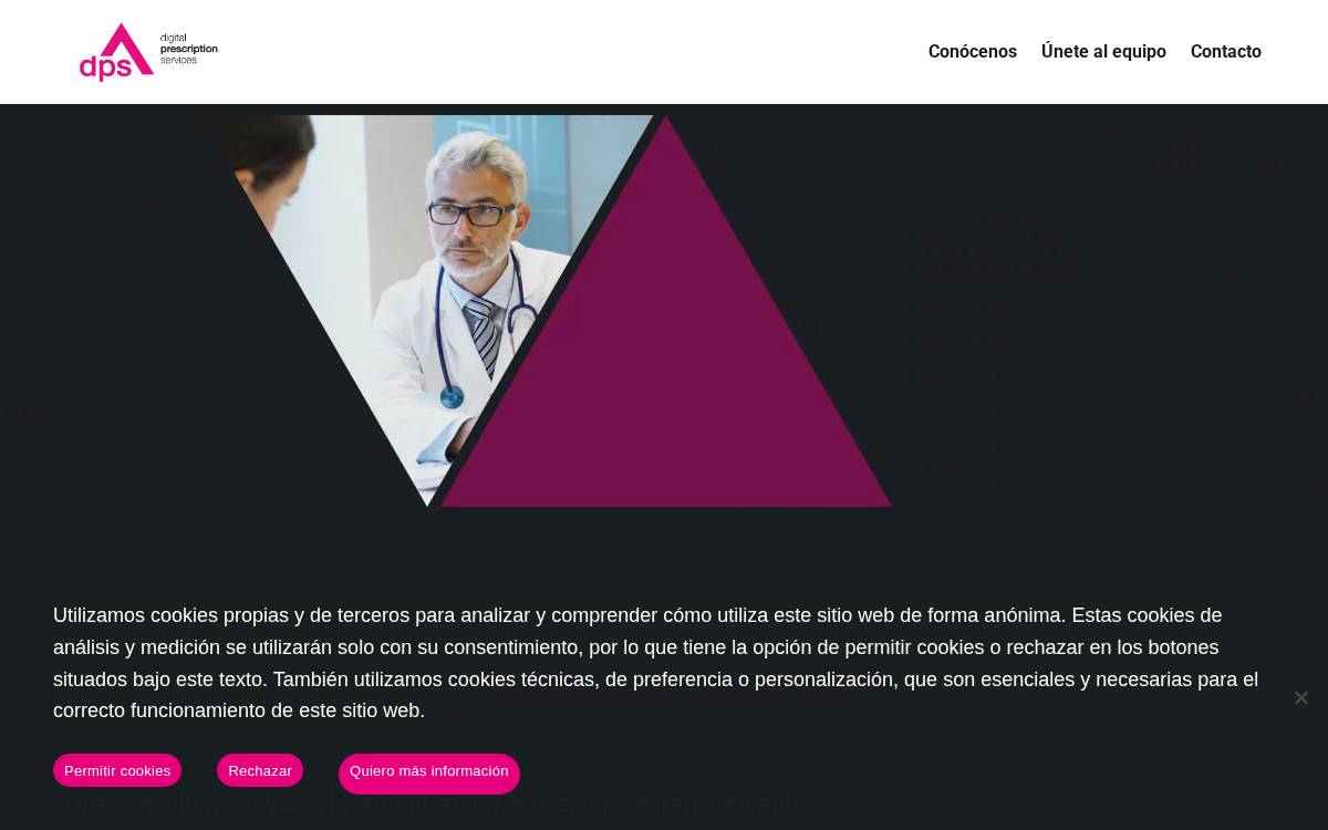 Rxdps website preview