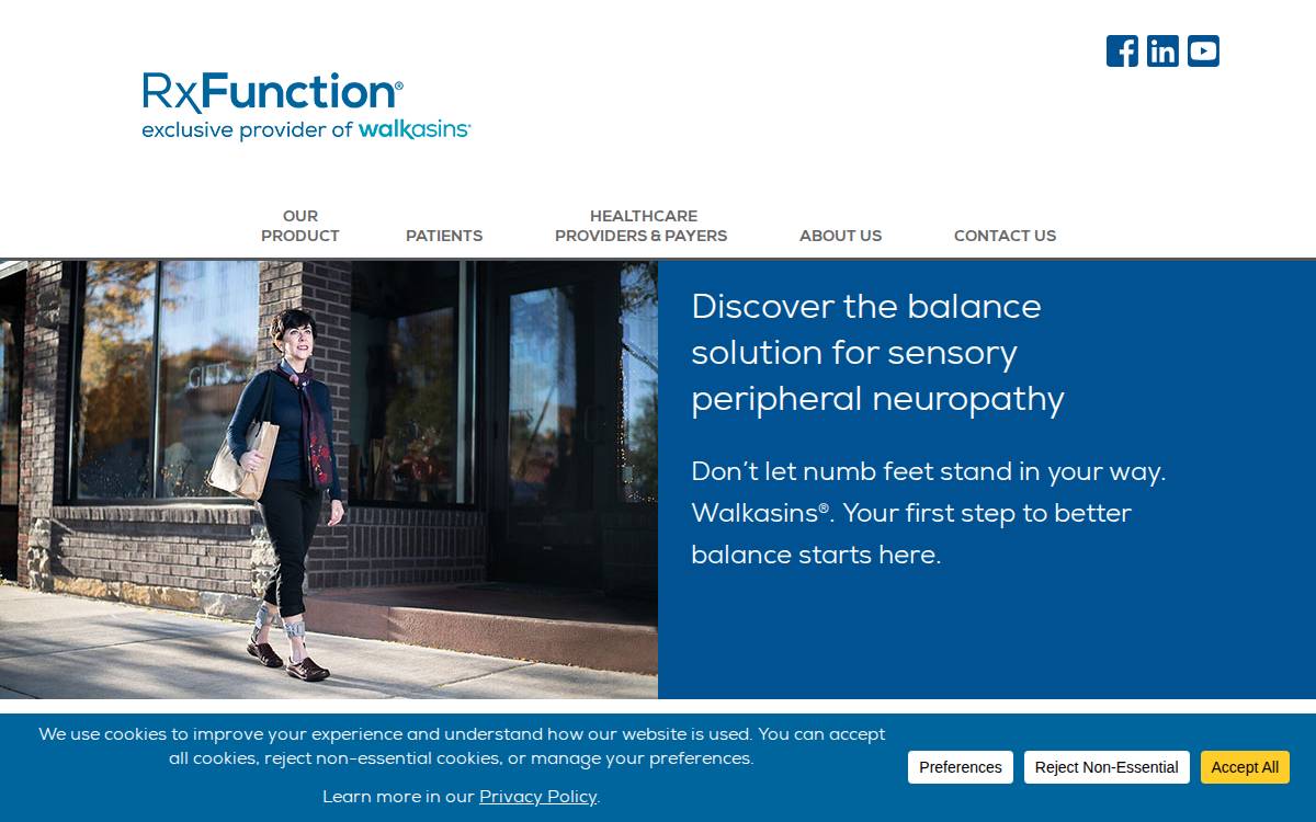 RxFunction website preview