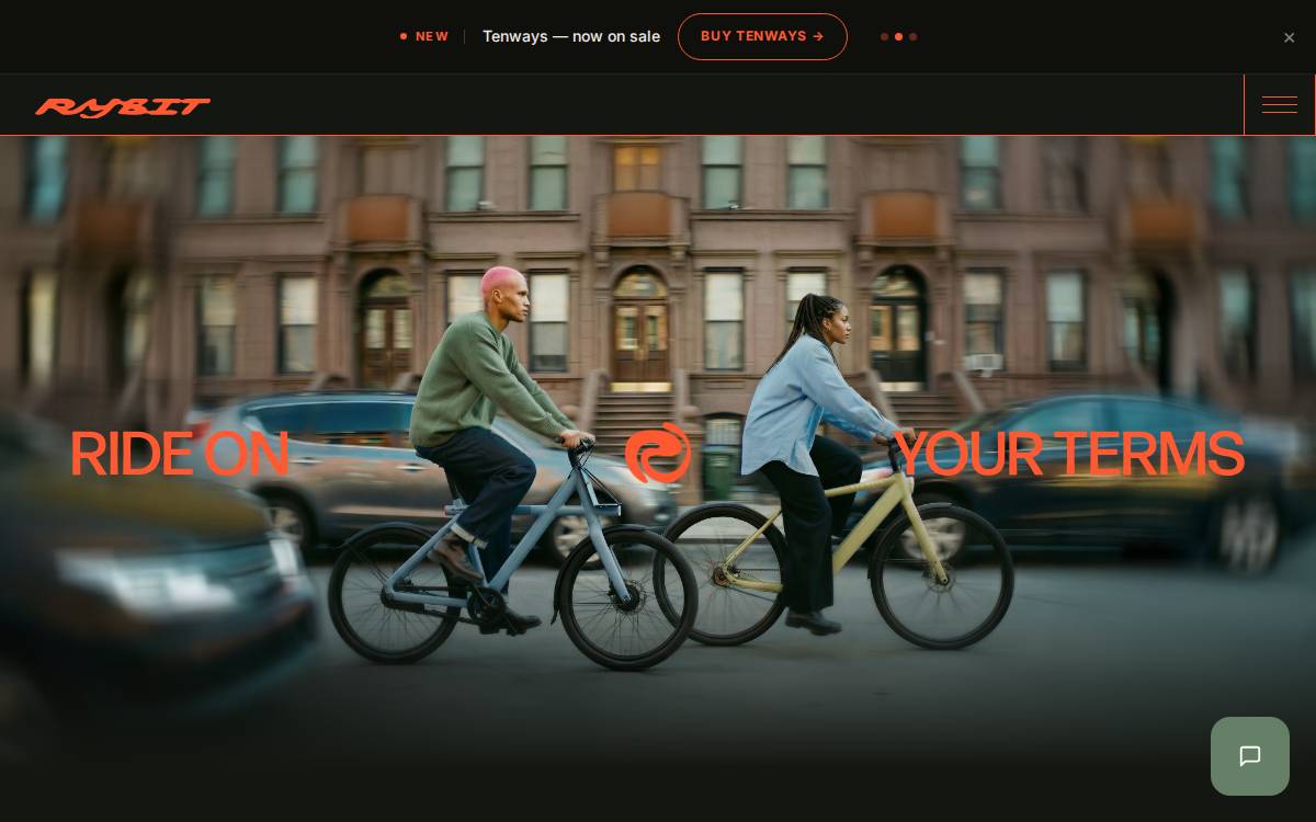 Rybit website preview