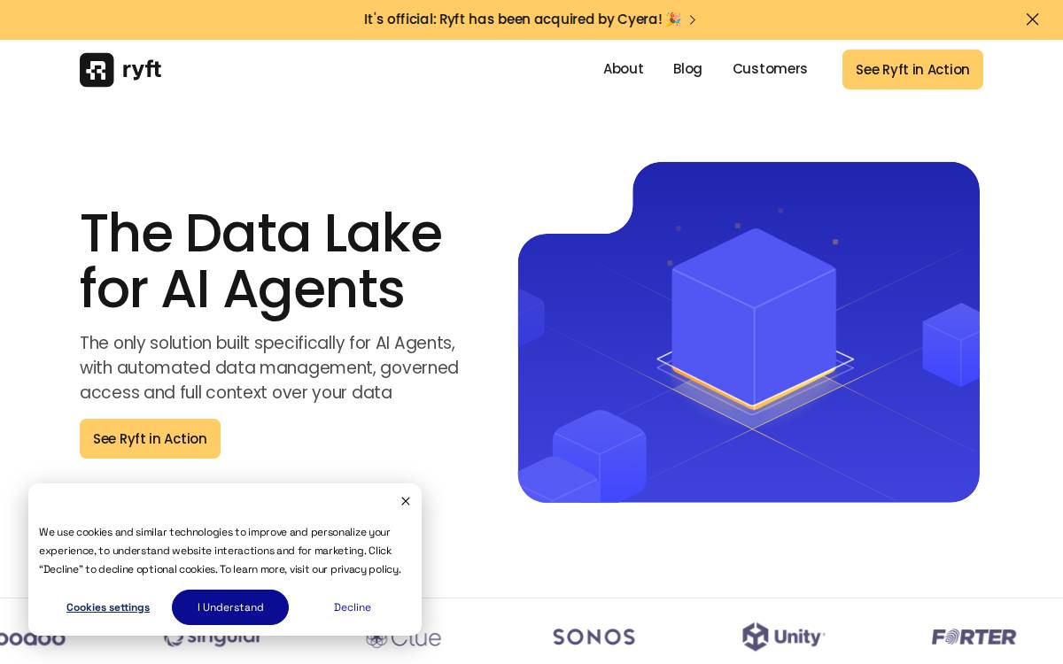 Ryft website preview