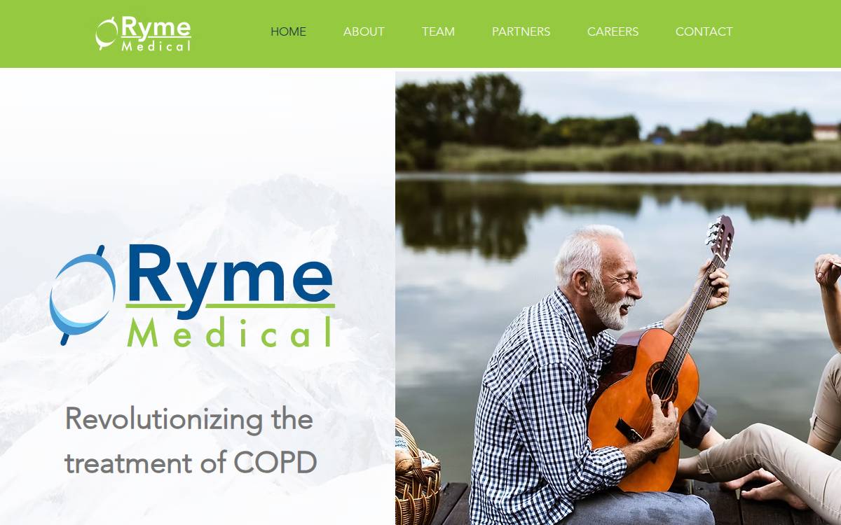 Ryme Medical website preview