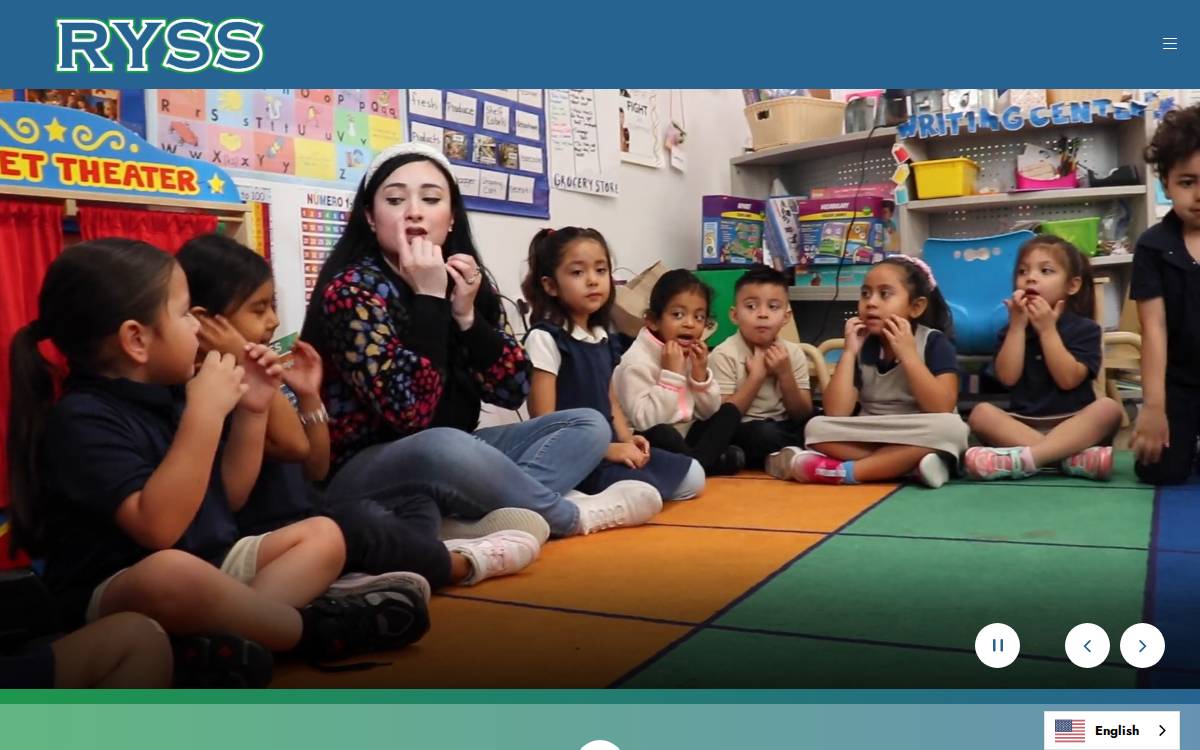 Ryss website preview