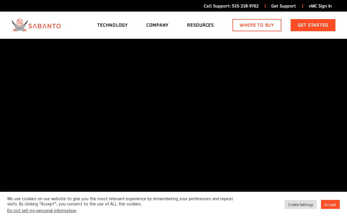 Sabanto website preview