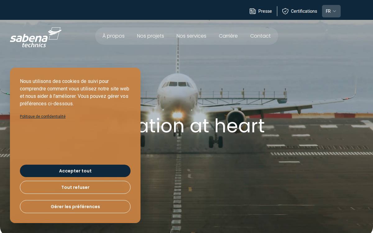 Sabenatechnics website preview