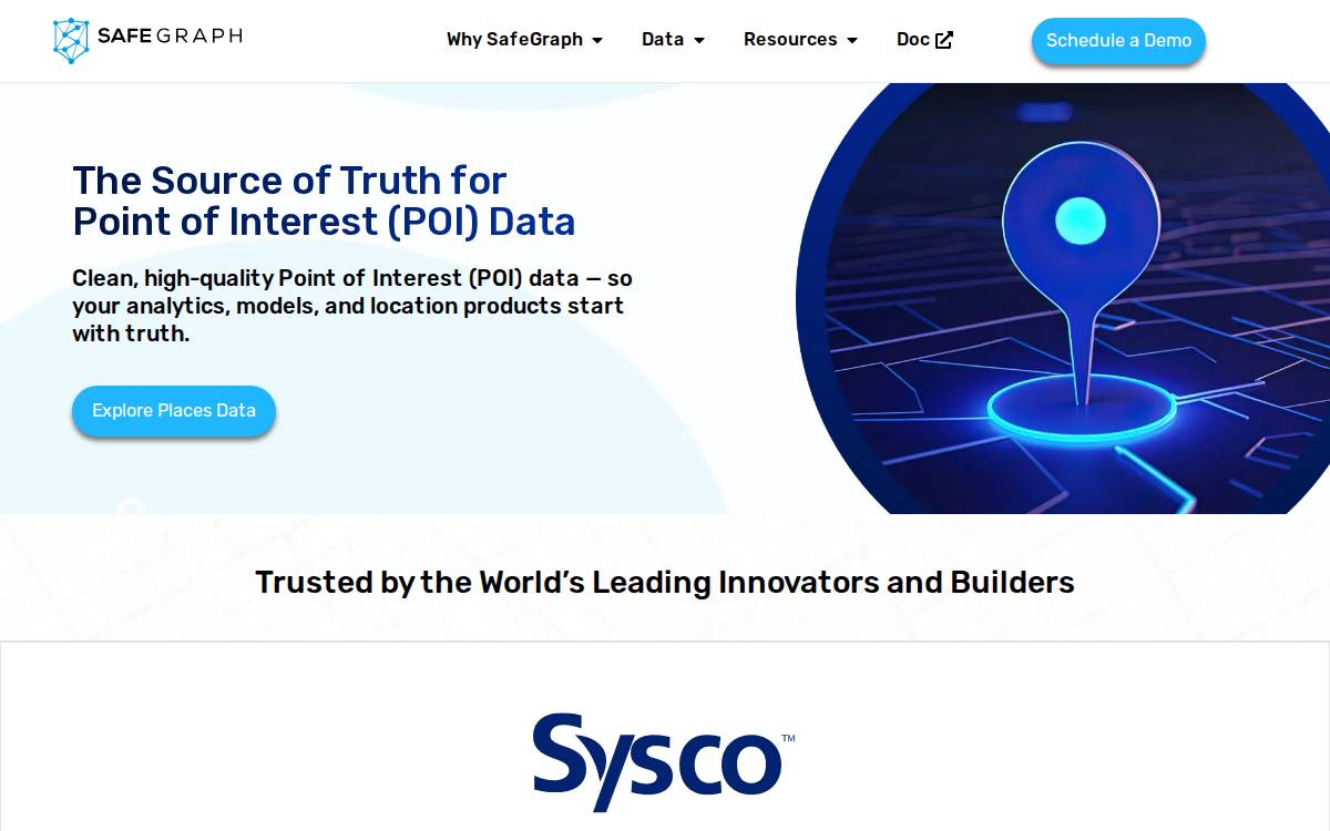 Safe graph website preview