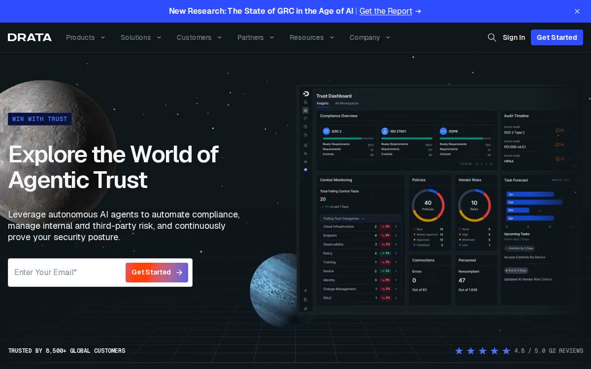 SafeBase website preview