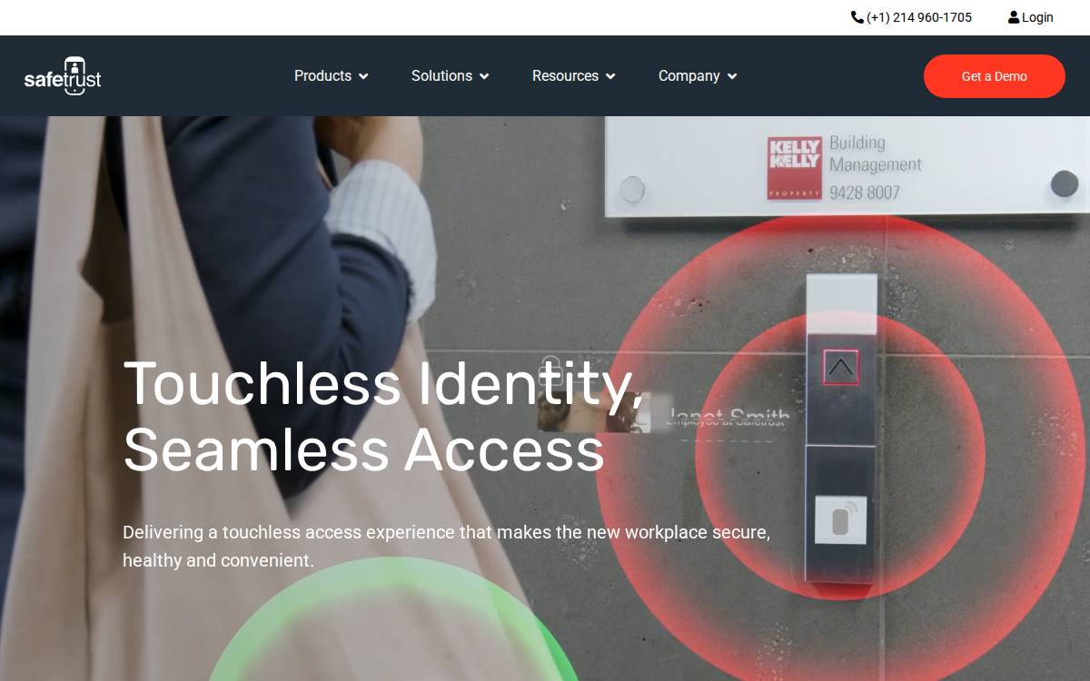 safetrust website preview