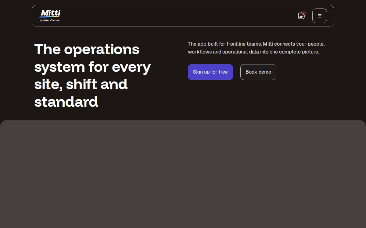 Safety Culture website preview