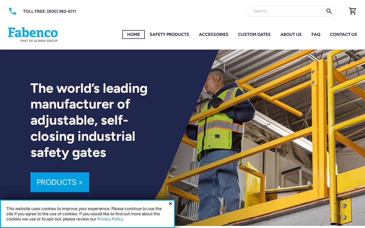 Safetygate website preview