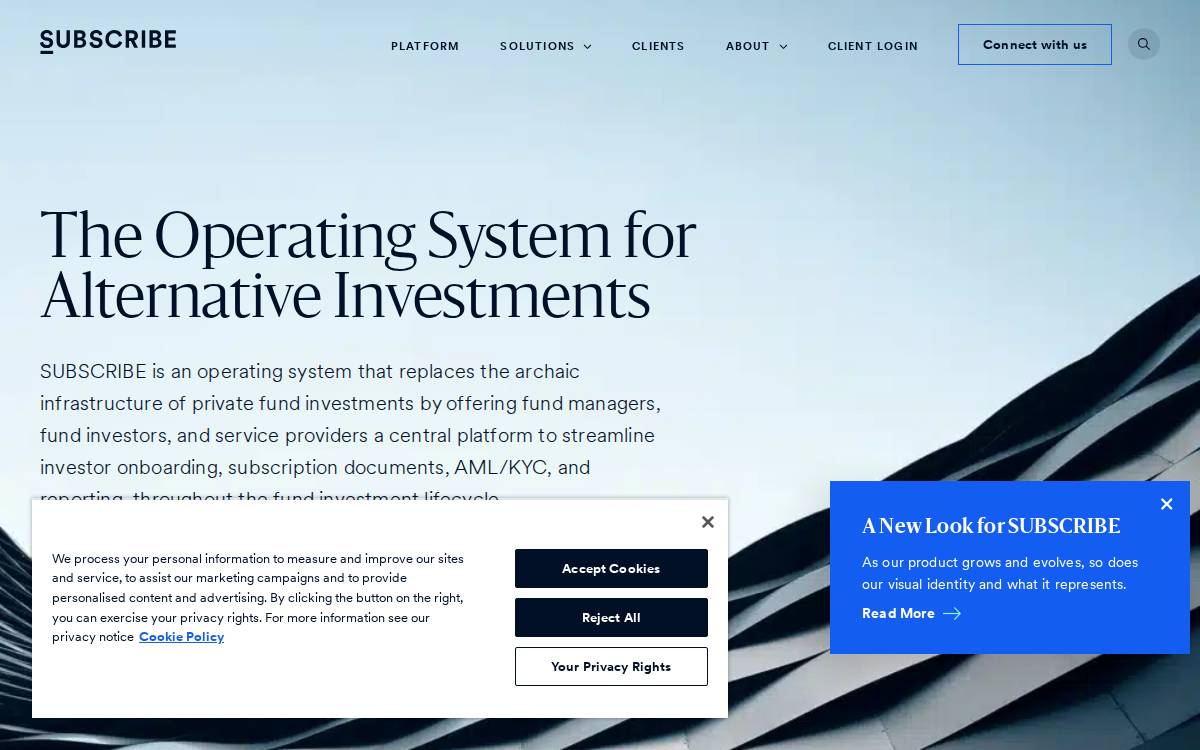 Safplatform website preview
